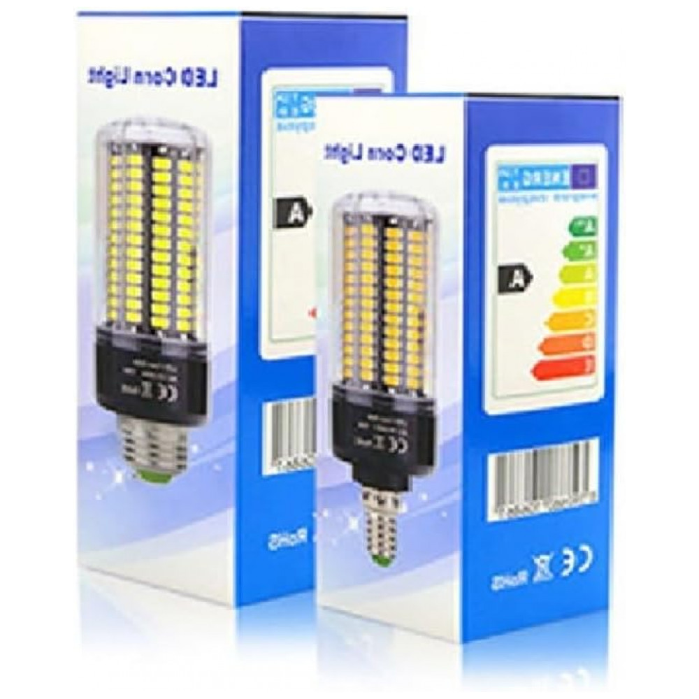 ECTQYZWKQ8RF0B_6-1.jpg - YSJX Lights 2-Pack Lâmpada LED COB Corn Base Preta E14 Luz Quente – Decoração para Lustres e Ambientes Residenciais Econômicos,Generic