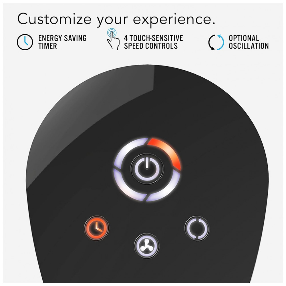 ECTQZ743G4M80B_2-1.jpg - Ventilador de Torre OSCR37 AE Oscilante Funciona com Alexa 110V 43W VORNADO FA1 0140 06 Preto