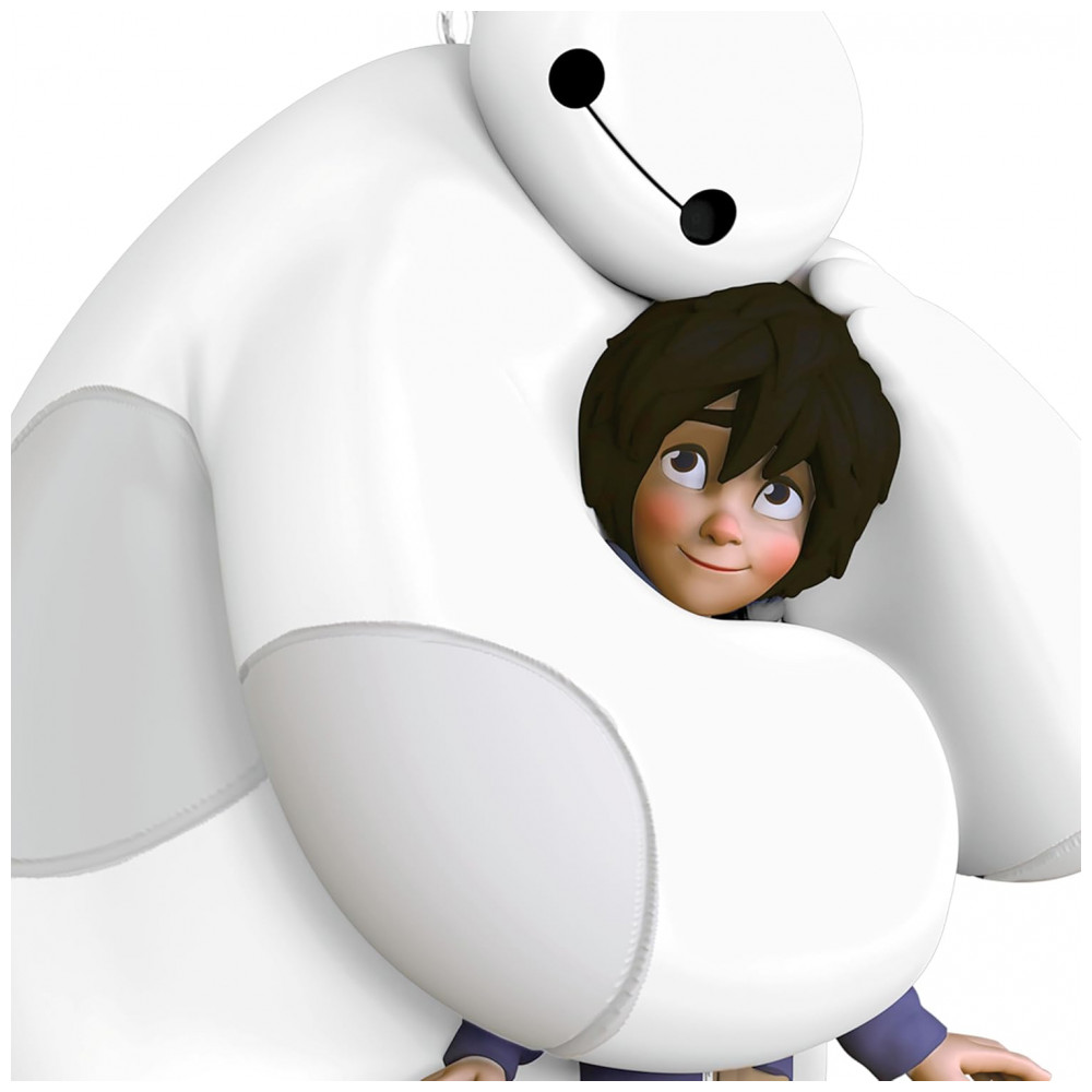 ECTQZGRXK9XC0B_6-1.jpg - Enfeite de Natal Hallmark Keepsake Disney Big Hero 6 10º Aniversário Hiro e Baymax, Plástico 7,4x10,1x6,7 cm