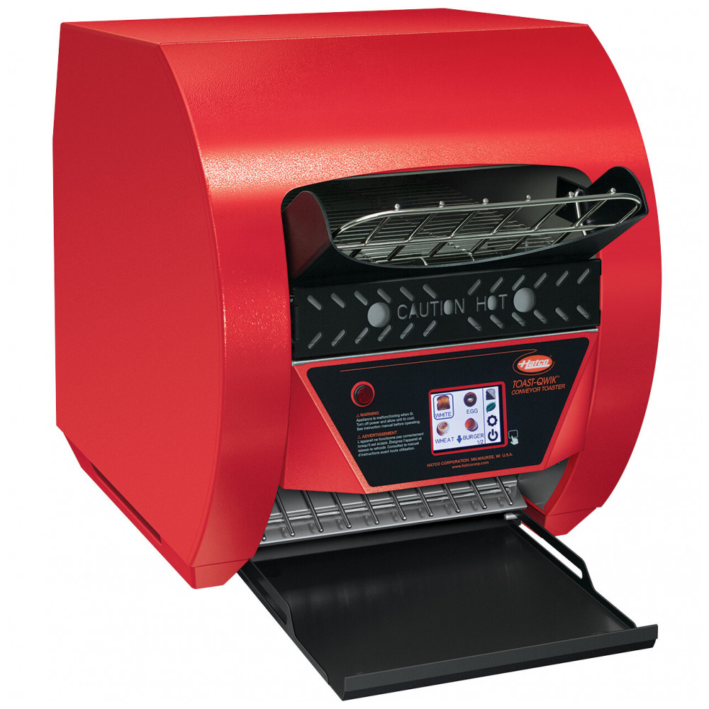 ECTQbr0093qt314_CK_0-1.jpg - Torradeira de Esteira Hatco TQ3900 ToastQwik Vermelha com 2 Aberturas e Controles Digitais 208V 3020W