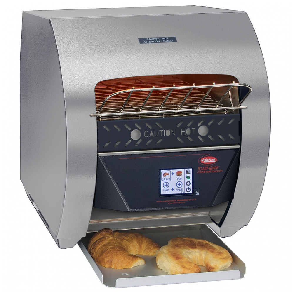 ECTQs0043qt314_CK_0-1.jpg - Torradeira de Esteira Hatco TQ3400 ToastQwik em Aço Inoxidável com 2 Aberturas e Controles Digitais 110V 1780W
