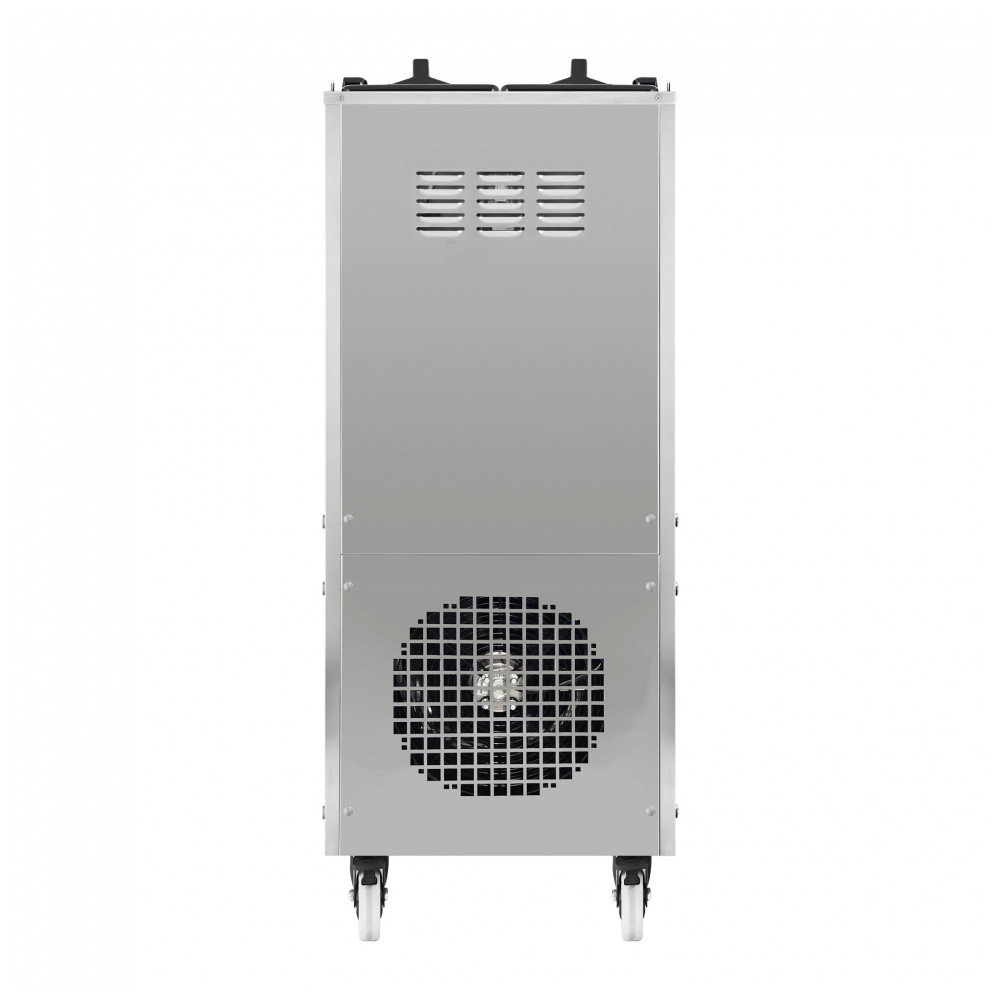 Máquina de Bebidas Congeladas Spaceman 6795C 2 Bowl Slushy Granita em Aço Inoxidável - Modelo de Piso - 208/230V